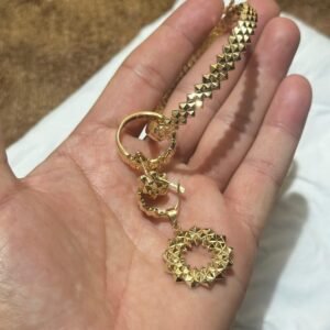 Demi-Parure Pointes de Diamant Or 18K