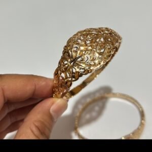 Manchette Tkhram Dôme Rosace Or 18K