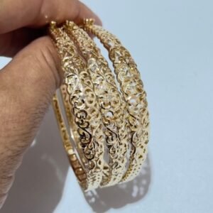 Trio Joncs Tkhram Dentelle Or 18K